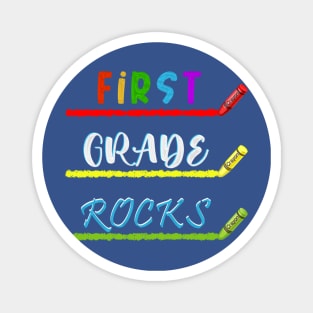 1st grade rocks 2 Magnet